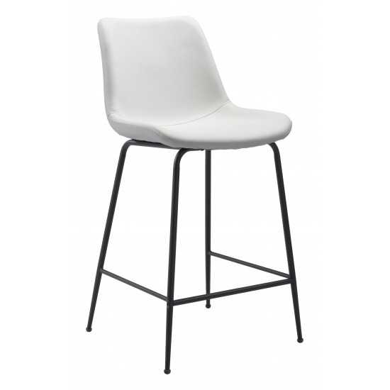 Byron Counter Chair White