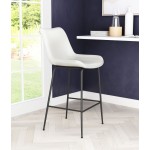 Byron Counter Chair White