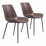 Byron Dining Chair (Set of 2) Brown