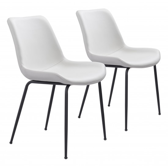 Byron Dining Chair (Set of 2) White