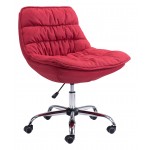 Down Low Office Chair Red