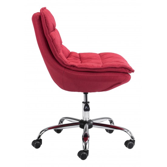 Down Low Office Chair Red