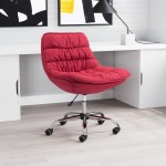 Down Low Office Chair Red