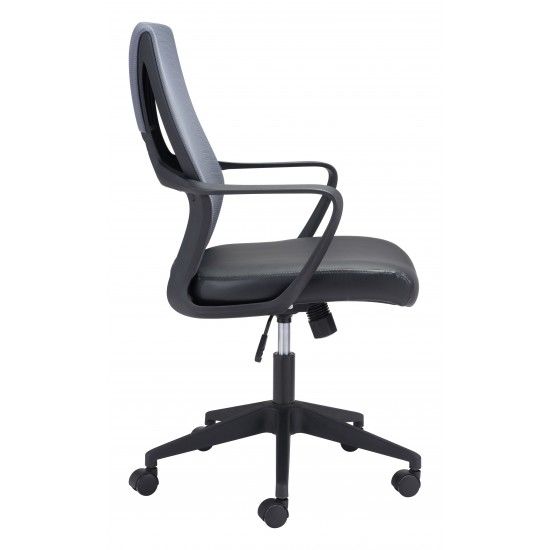 Skyrise Office Chair Gray & Black