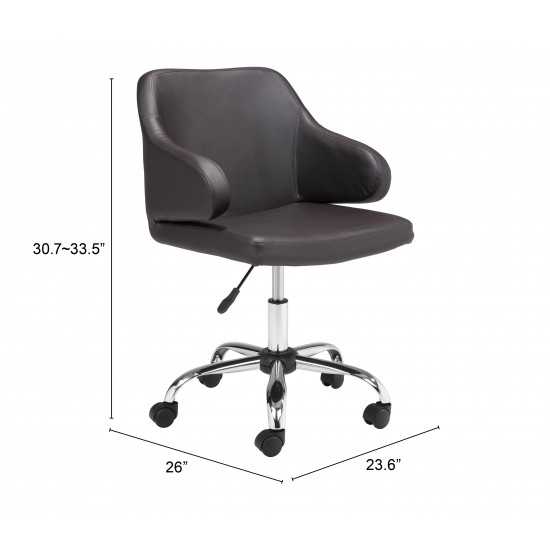 Designer Office Chair Brown