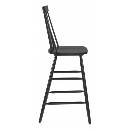 Ashley Bar Chair Black