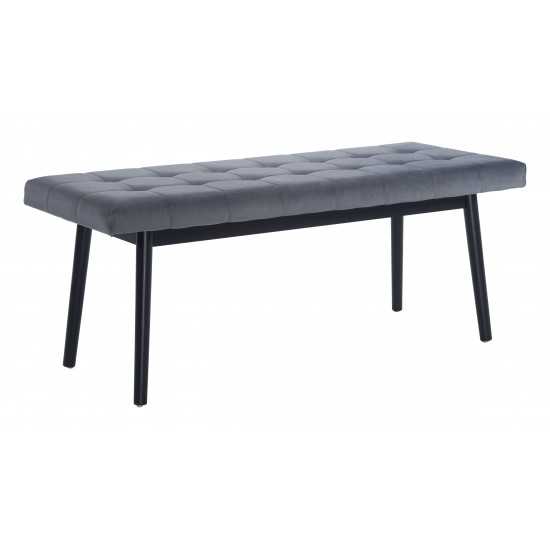 Tanner Bench Gray & Black