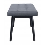 Tanner Bench Gray & Black