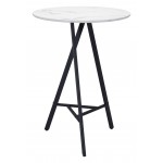 Rouen Bar Table White