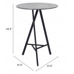 Metz Bar Table Gray