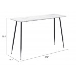 Grenoble Console Table White