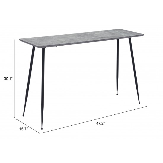 Gard Console Table Gray