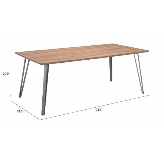 Perpignan Dining Table Brown