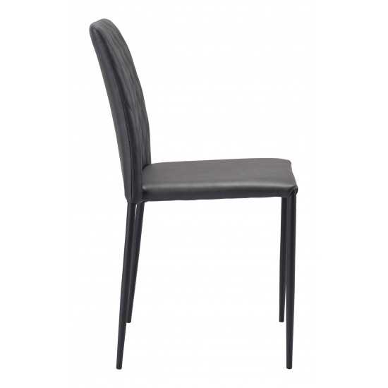 Harve Dining Chair (Set of 2) Black