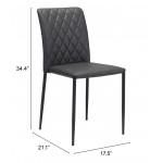 Harve Dining Chair (Set of 2) Black