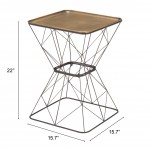 Timothy Side Table Gold
