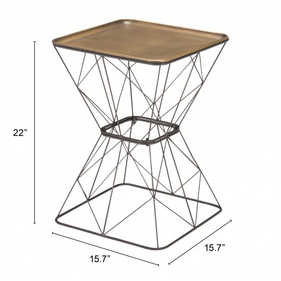 Timothy Side Table Gold