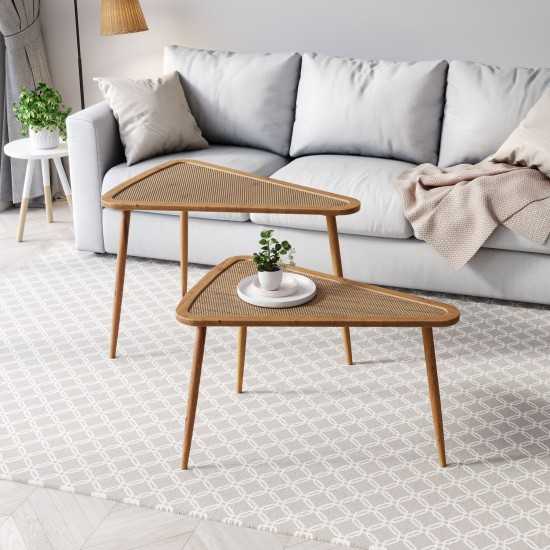 Jonathan Side Tables (Set of 2) Natural