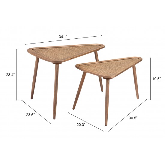 Jonathan Side Tables (Set of 2) Natural