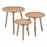 Paul Accent Tables (Set of 3) Natural