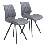 Logan Dining Chair (Set of 2) Gray