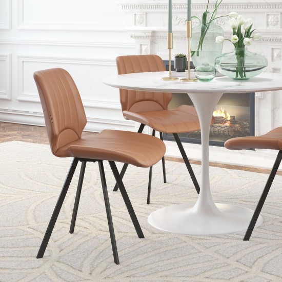 Logan Dining Chair (Set of 2) Brown
