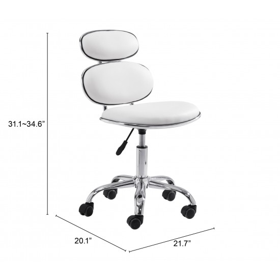 Iris Office Chair White