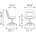 Iris Office Chair White