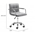 Kerry Office Chair Gray
