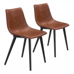 Daniel Dining Chair (Set of 2) Vintage Brown