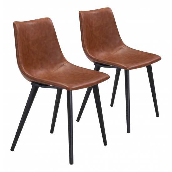 Daniel Dining Chair (Set of 2) Vintage Brown