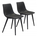 Daniel Dining Chair (Set of 2) Vintage Black