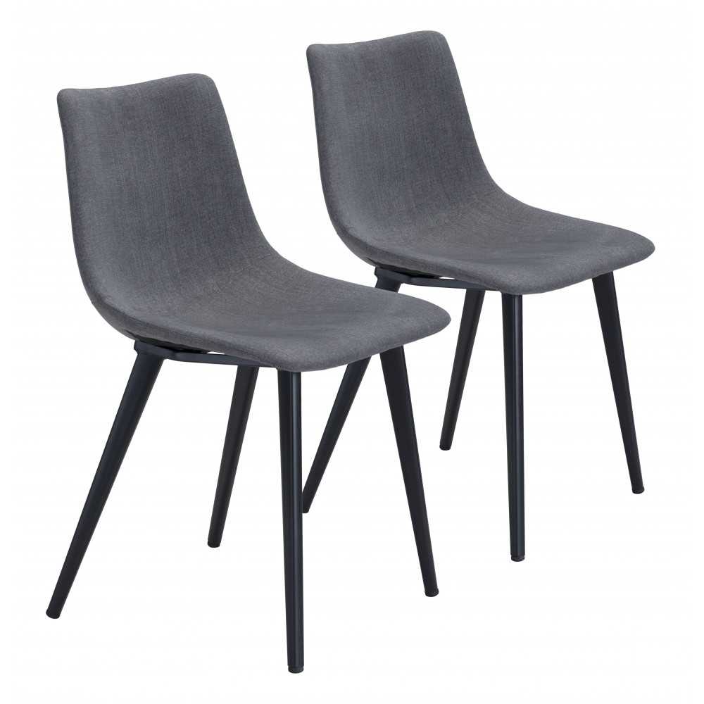 Daniel Dining Chair (Set of 2) Gray