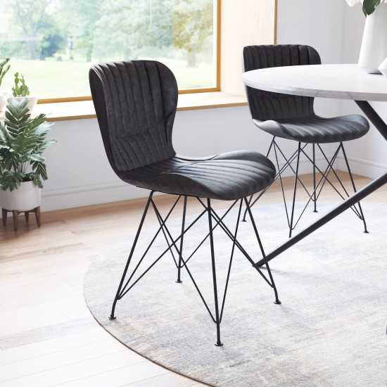 Gabby Dining Chair (Set of 2) Vintage Black