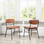 Ellen Dining Chair (Set of 2) Vintage Brown