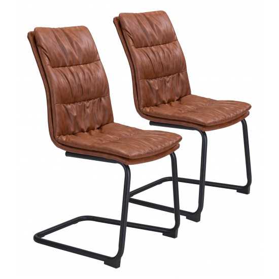 Sharon Dining Chair (Set of 2) Vintage Brown