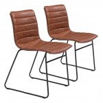 Jack Dining Chair (Set of 2) Vintage Brown