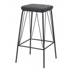 Samuel Barstool Vintage Black
