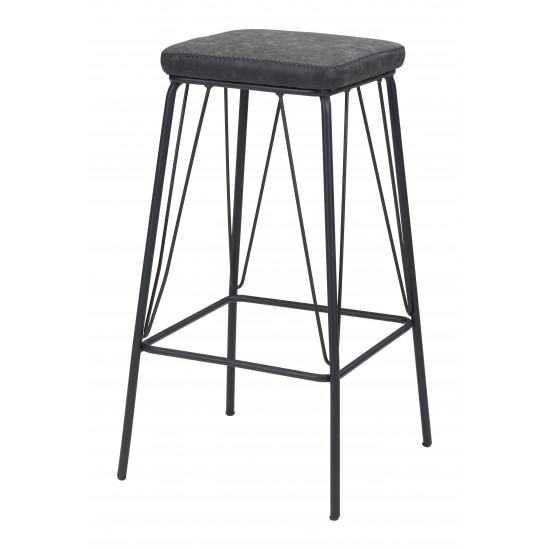 Samuel Barstool Vintage Black