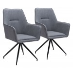 Watkins Dining Chair (Set of 2) Gray