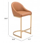 Scott Counter Chair Tan