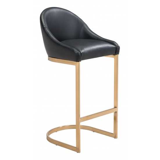 Scott Bar Chair Black