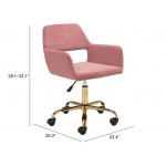 Athair Office Chair Pink