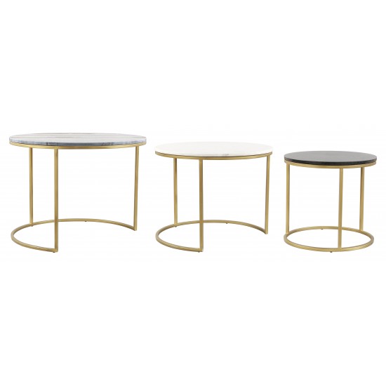 Franco Nesting Coffee Tables Multicolor