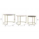 Franco Nesting Coffee Tables Multicolor