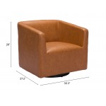 Brooks Accent Chair Brown