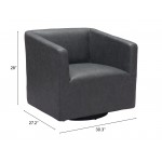 Brooks Accent Chair Gray