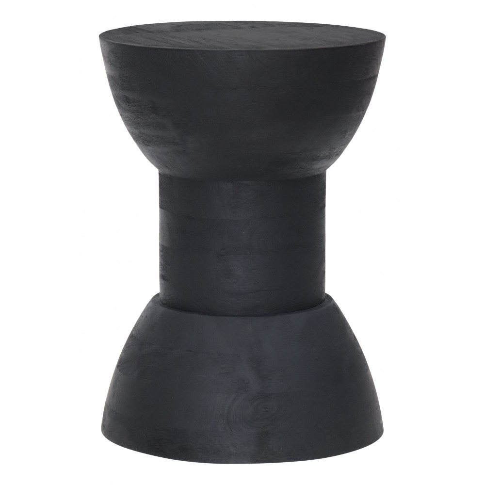 Wisdom Table Stool Matte Black