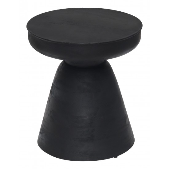 Sage Table Stool Matte Black