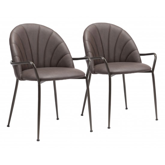 Kurt Dining Chair Brown